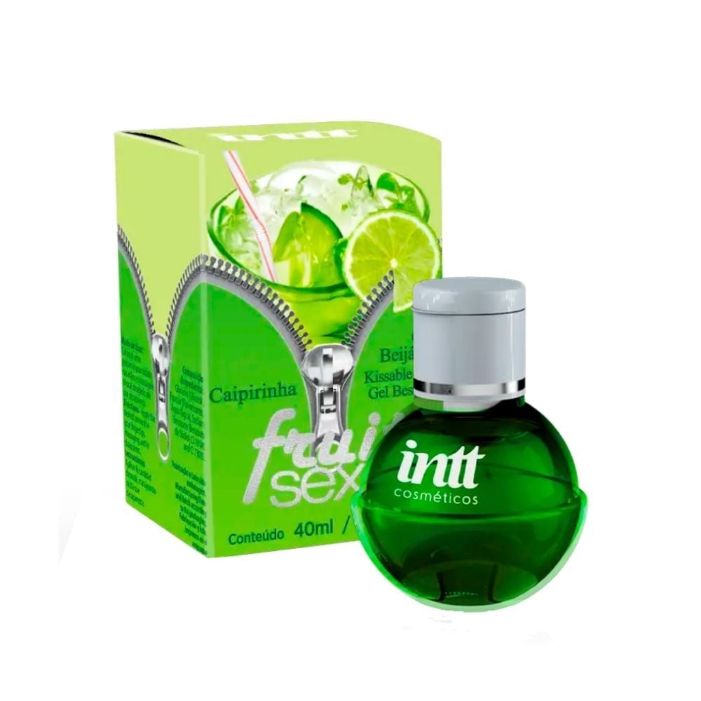 Fruit Sexy Gel Beijável com Efeito Térmico 40g / 1.4oz - Caipirinha - Intt