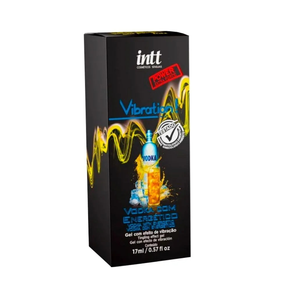 Vibration Power Gel Deslizante com Sensação Vibrante 17ml / 0.57 fl oz - Intt