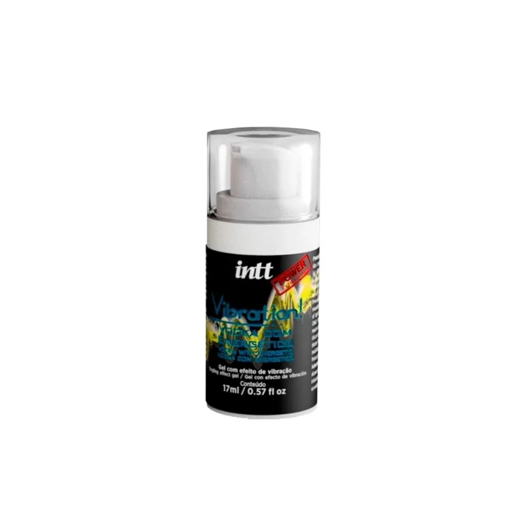 Vibration Power Gel Deslizante com Sensação Vibrante 17ml / 0.57 fl oz - Intt