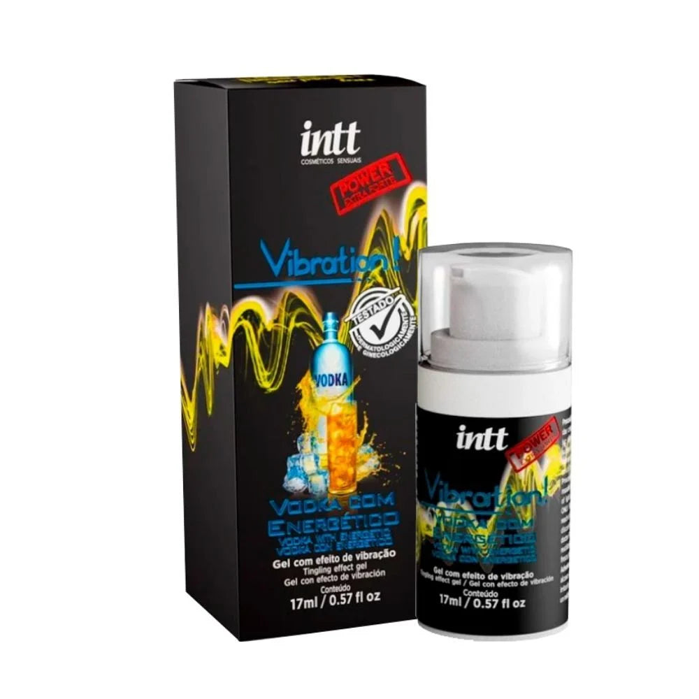Vibration Power Gel Deslizante com Sensação Vibrante 17ml / 0.57 fl oz - Intt