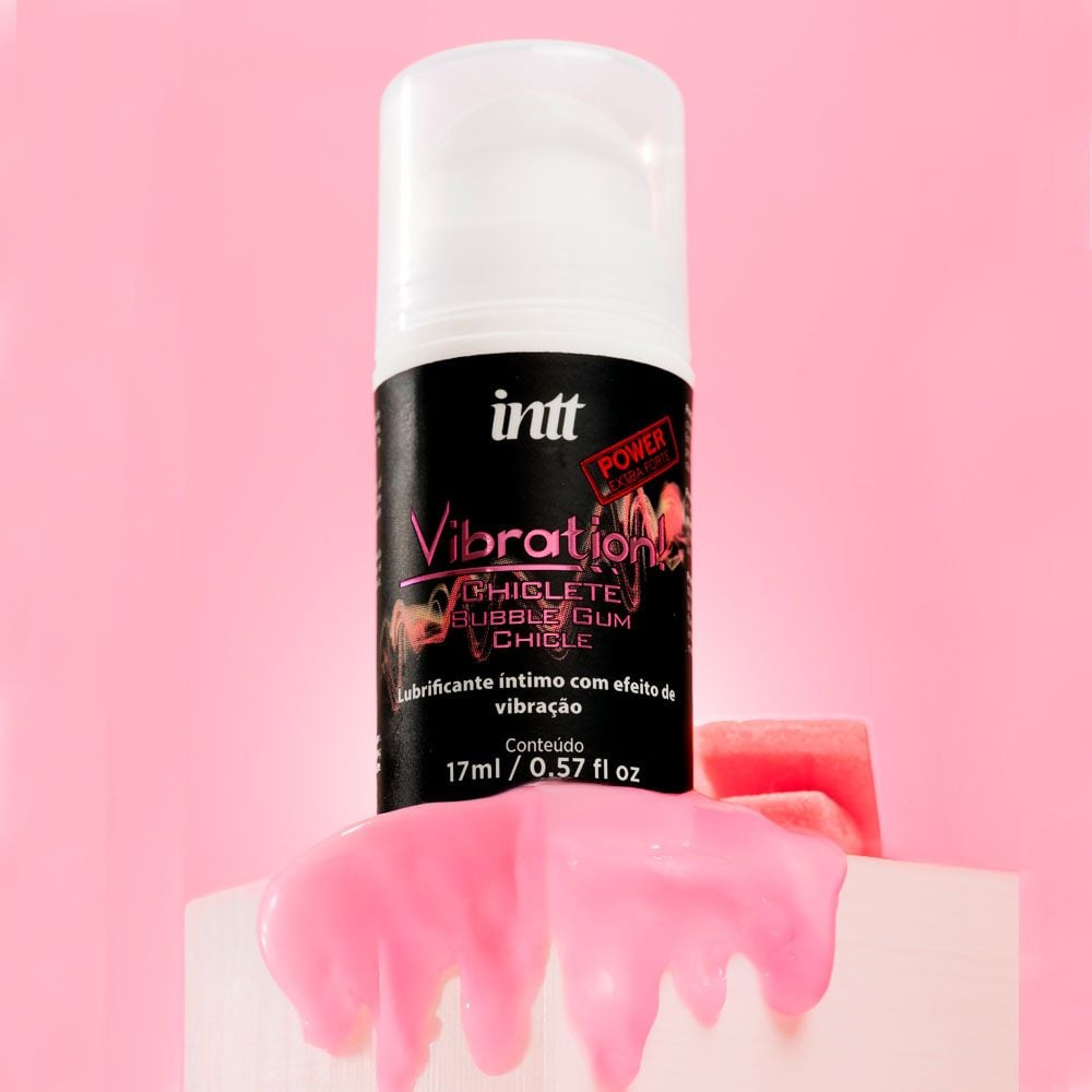 Vibration Power Gel Deslizante com Sensação Vibrante 17ml / 0.57 fl oz - Intt