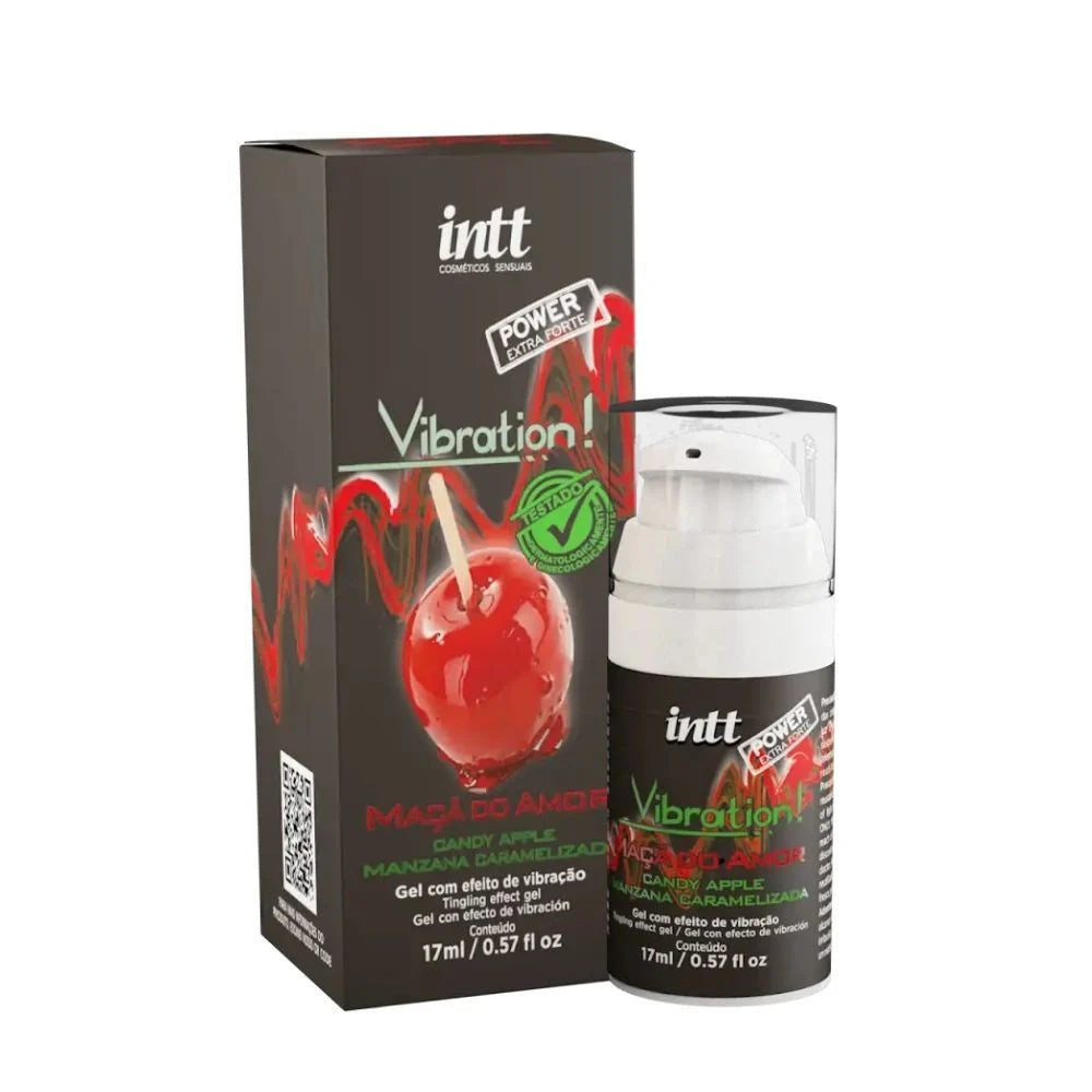 Vibration Power Gel Deslizante com Sensação Vibrante 17ml / 0.57 fl oz - Intt