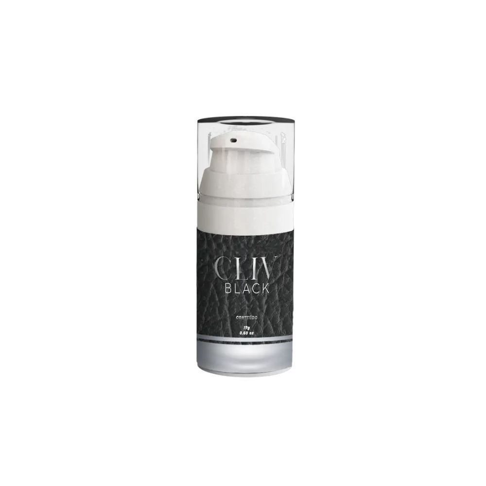 Cliv Black Gel Facilitador com Ácido Hialurônico e Efeito Gelado 17g / 0.6oz - Intt
