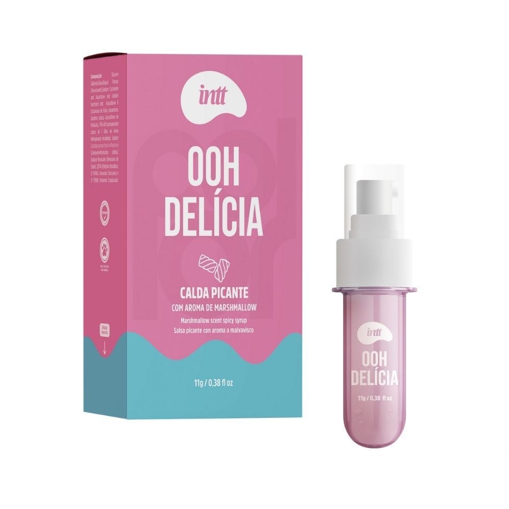 Ooh Delícia Calda Picante 11g / 0.39oz - Marshmallow - Intt