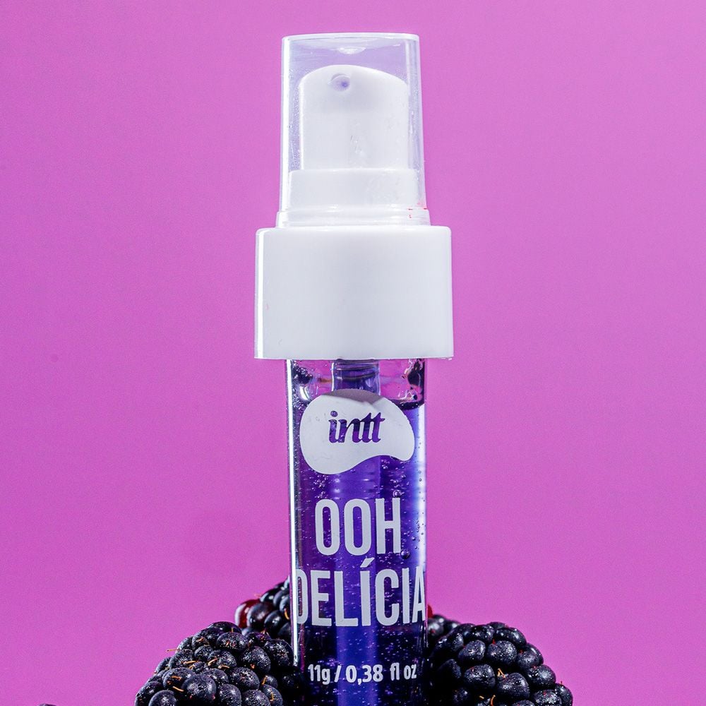 Ooh Delícia Calda Picante 11g / 0.39oz - Amora - Intt