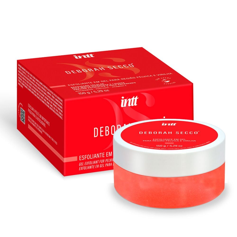Esfoliante em Gel para Região Pélvica e Virilha, Renova e Hidrata Deborah Secco 50g / 1.7oz - Intt