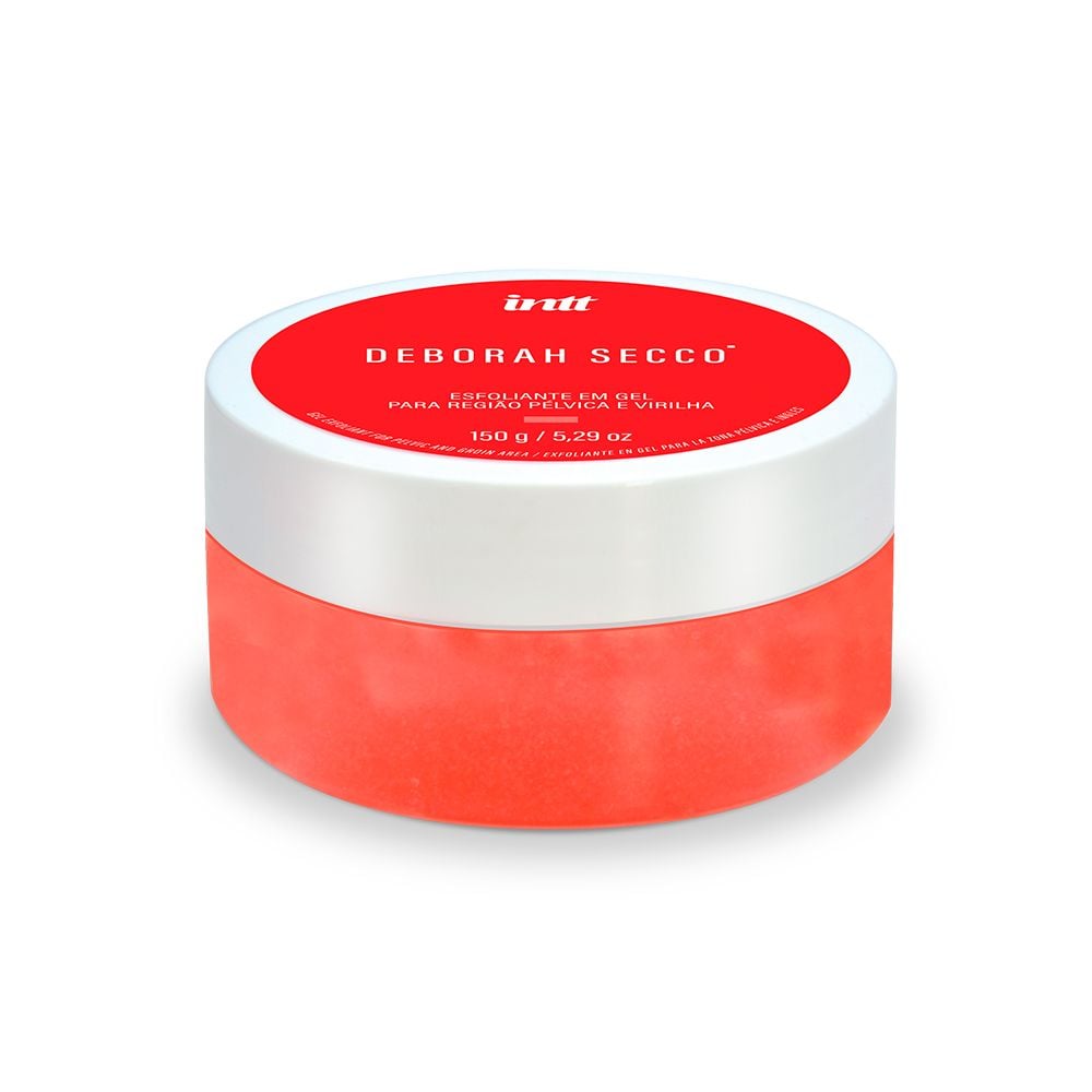 Esfoliante em Gel para Região Pélvica e Virilha, Renova e Hidrata Deborah Secco 50g / 1.7oz - Intt