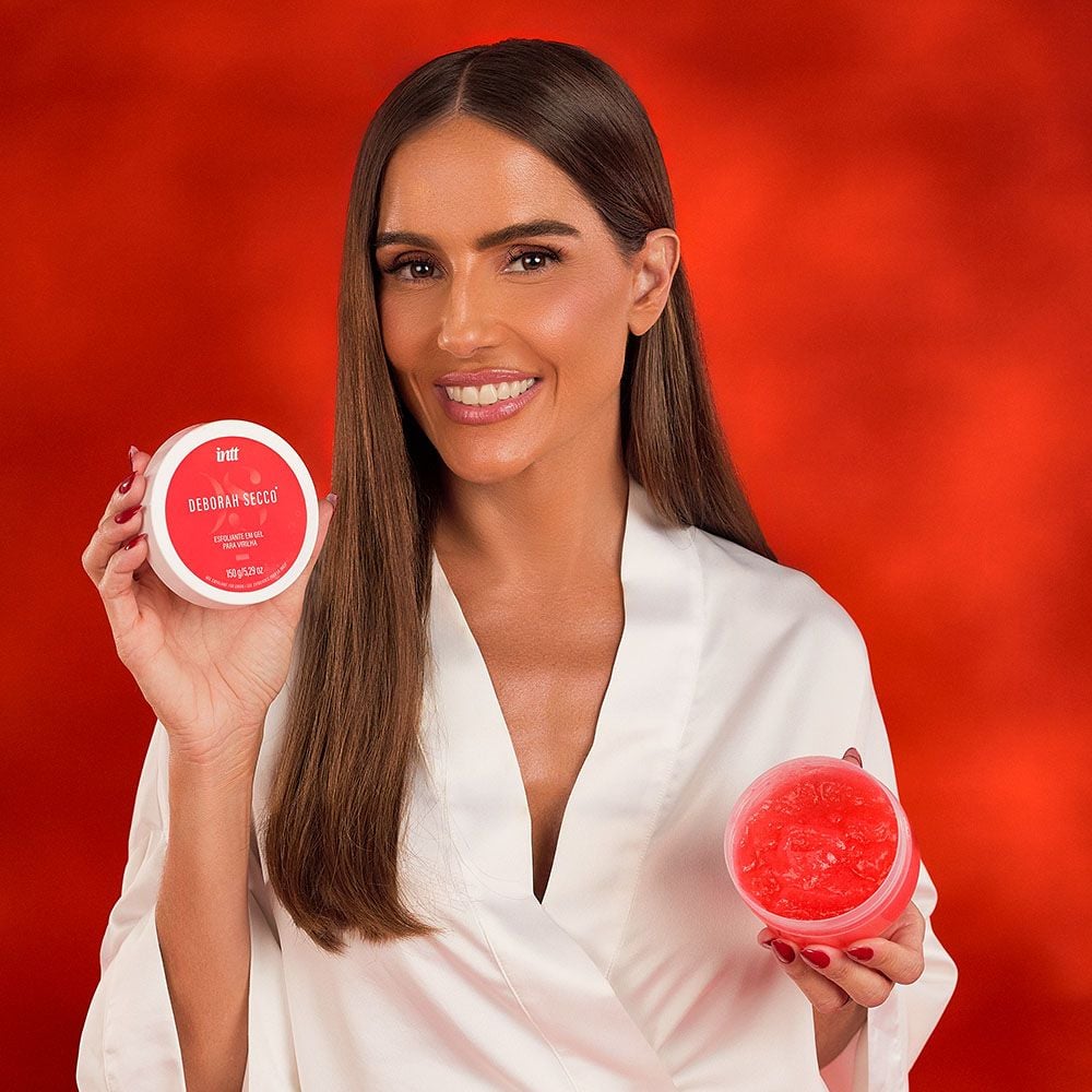 Esfoliante em Gel para Região Pélvica e Virilha, Renova e Hidrata Deborah Secco 50g / 1.7oz - Intt