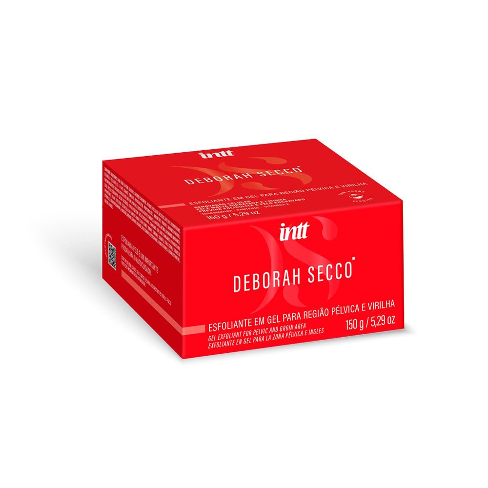 Esfoliante em Gel para Região Pélvica e Virilha, Renova e Hidrata Deborah Secco 50g / 1.7oz - Intt