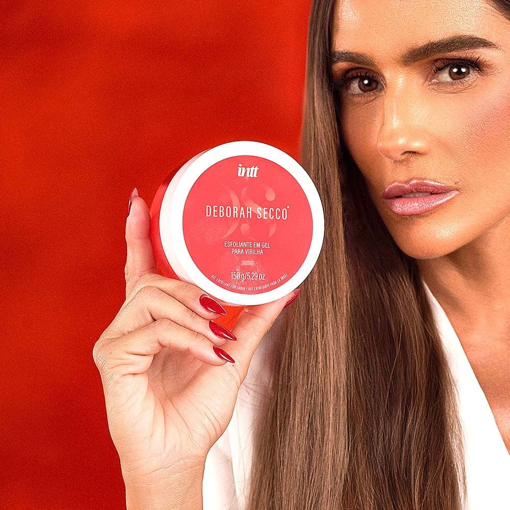 Esfoliante em Gel para Região Pélvica e Virilha, Renova e Hidrata Deborah Secco 50g / 1.7oz - Intt