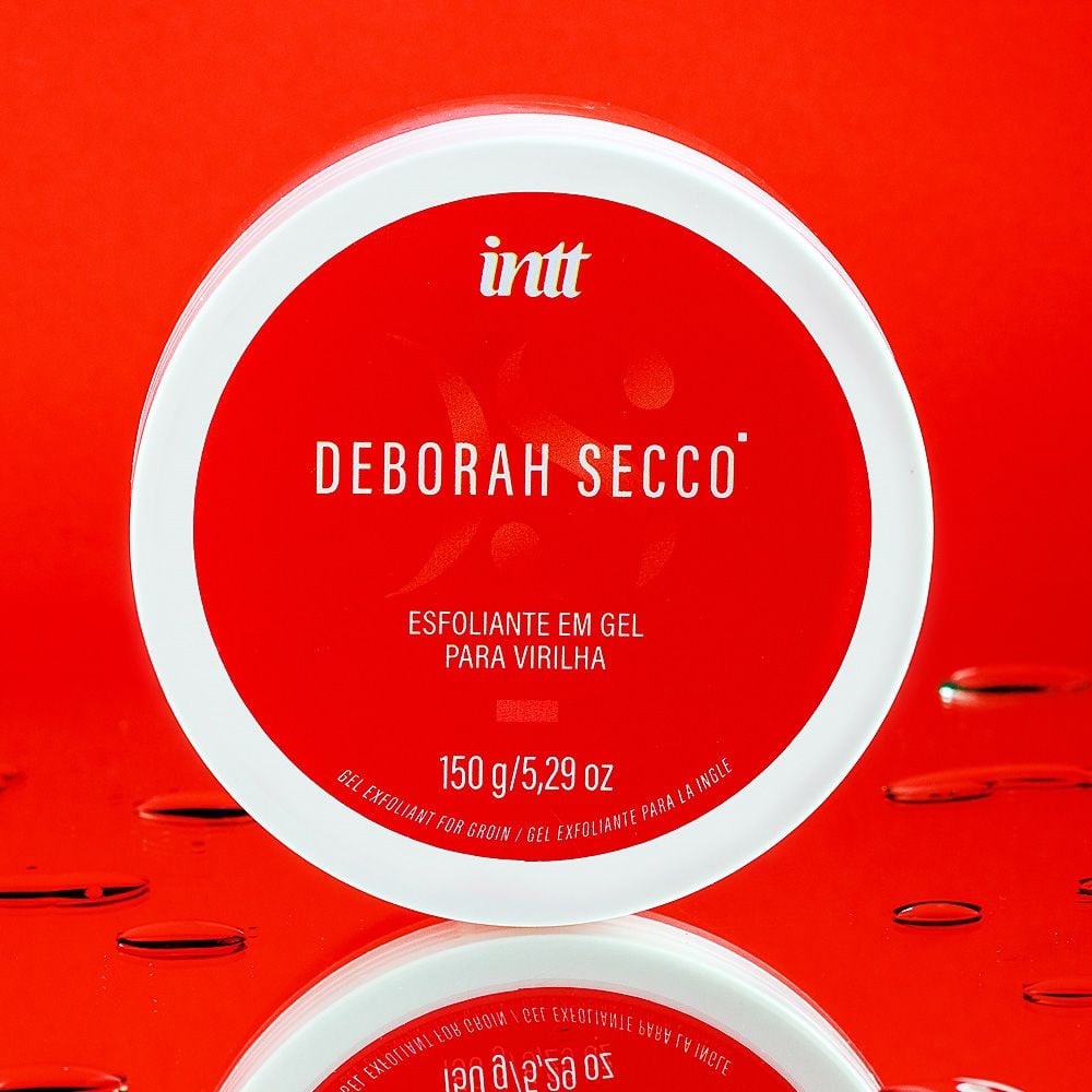 Esfoliante em Gel para Região Pélvica e Virilha, Renova e Hidrata Deborah Secco 50g / 1.7oz - Intt