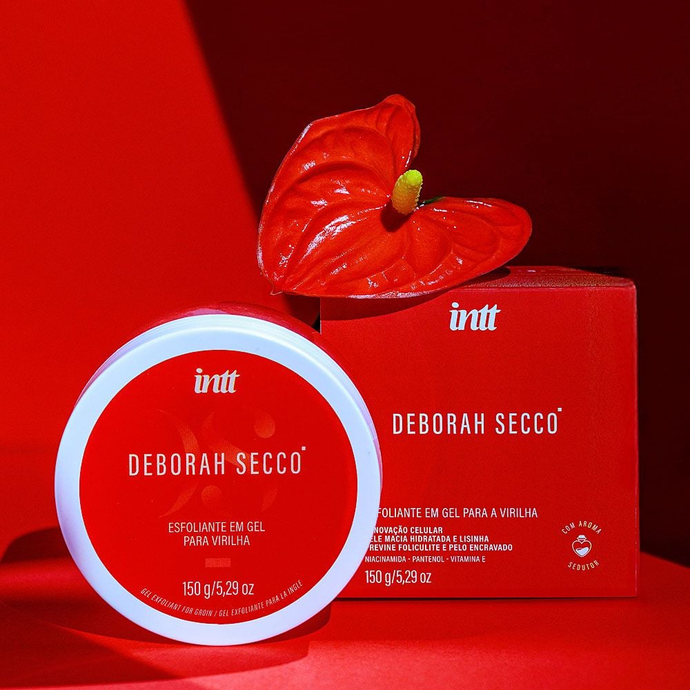 Esfoliante em Gel para Região Pélvica e Virilha, Renova e Hidrata Deborah Secco 50g / 1.7oz - Intt