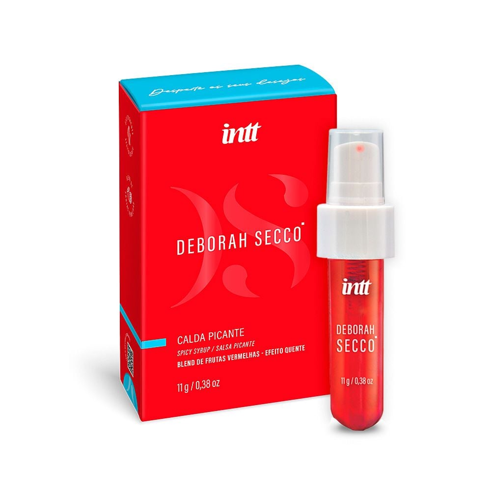 Calda Picante Efeito Quente Blend de Frutas Vermelhas Deborah Secco 11g / 0.39oz - Intt
