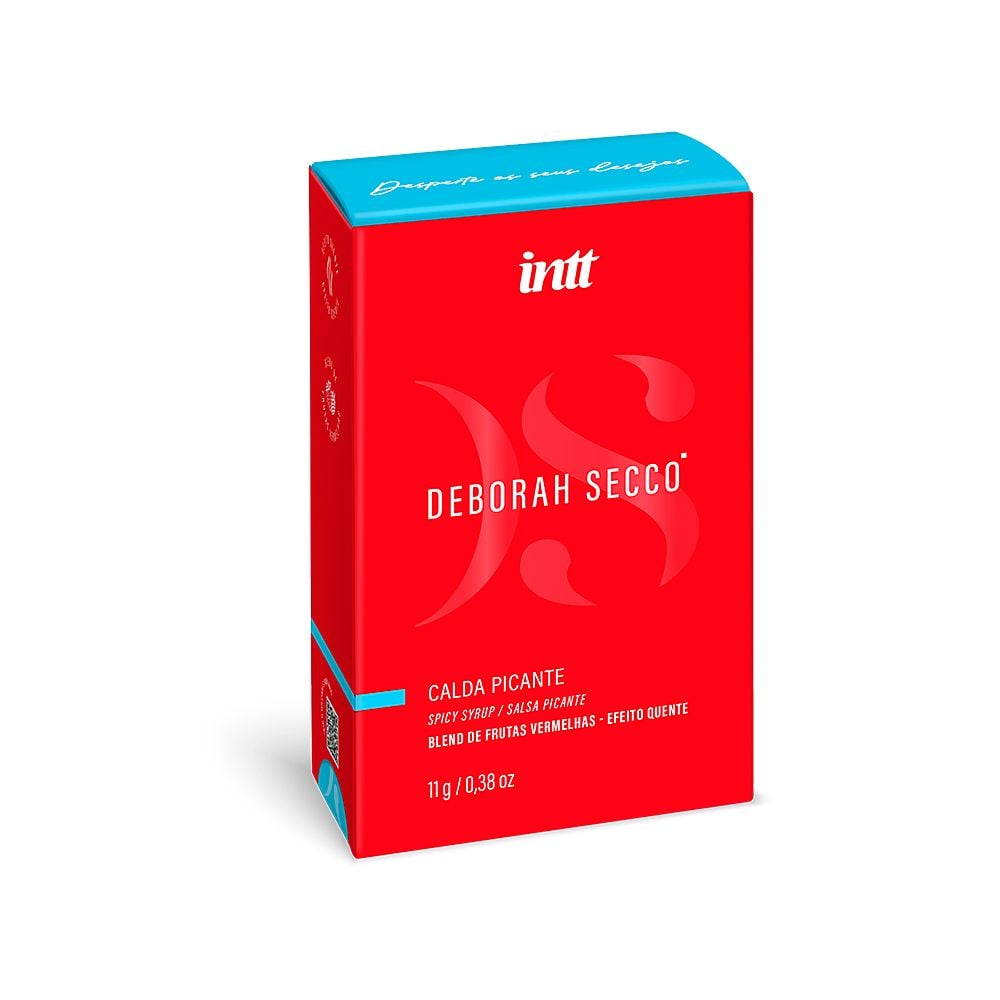 Calda Picante Efeito Quente Blend de Frutas Vermelhas Deborah Secco 11g / 0.39oz - Intt