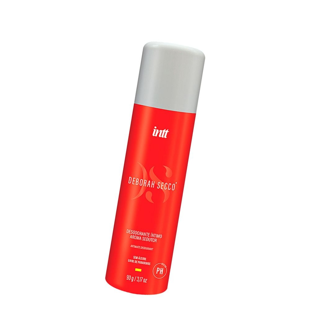 Desodorante Íntimo Aroma Sedutor Sem Álcool Livre de Parabenos Deborah Secco 90g / 3.17oz - Intt