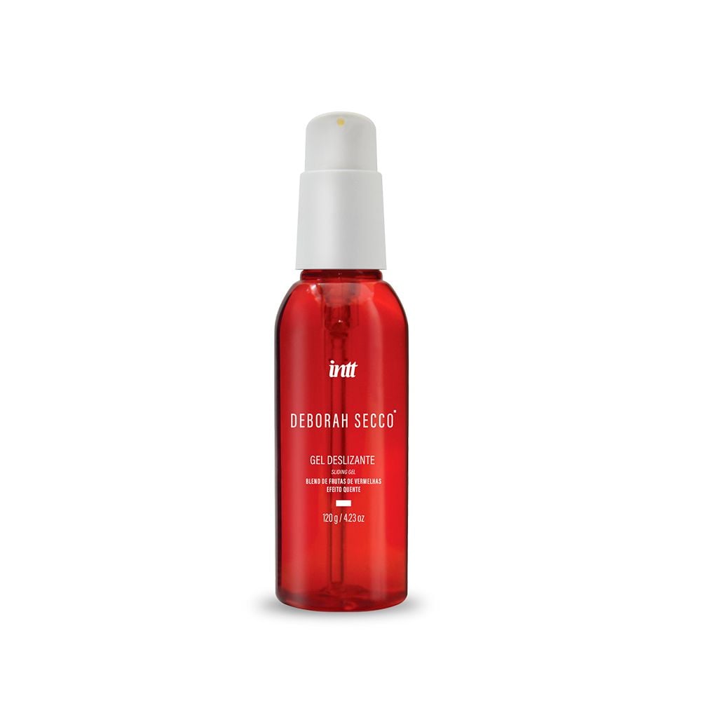 Gel Deslizante Íntimo Blend de Frutas Vermelhas com Ácido Hialurônico Vitamina E D-Pantenol Deborah Secco 120g / 4.2oz - Intt