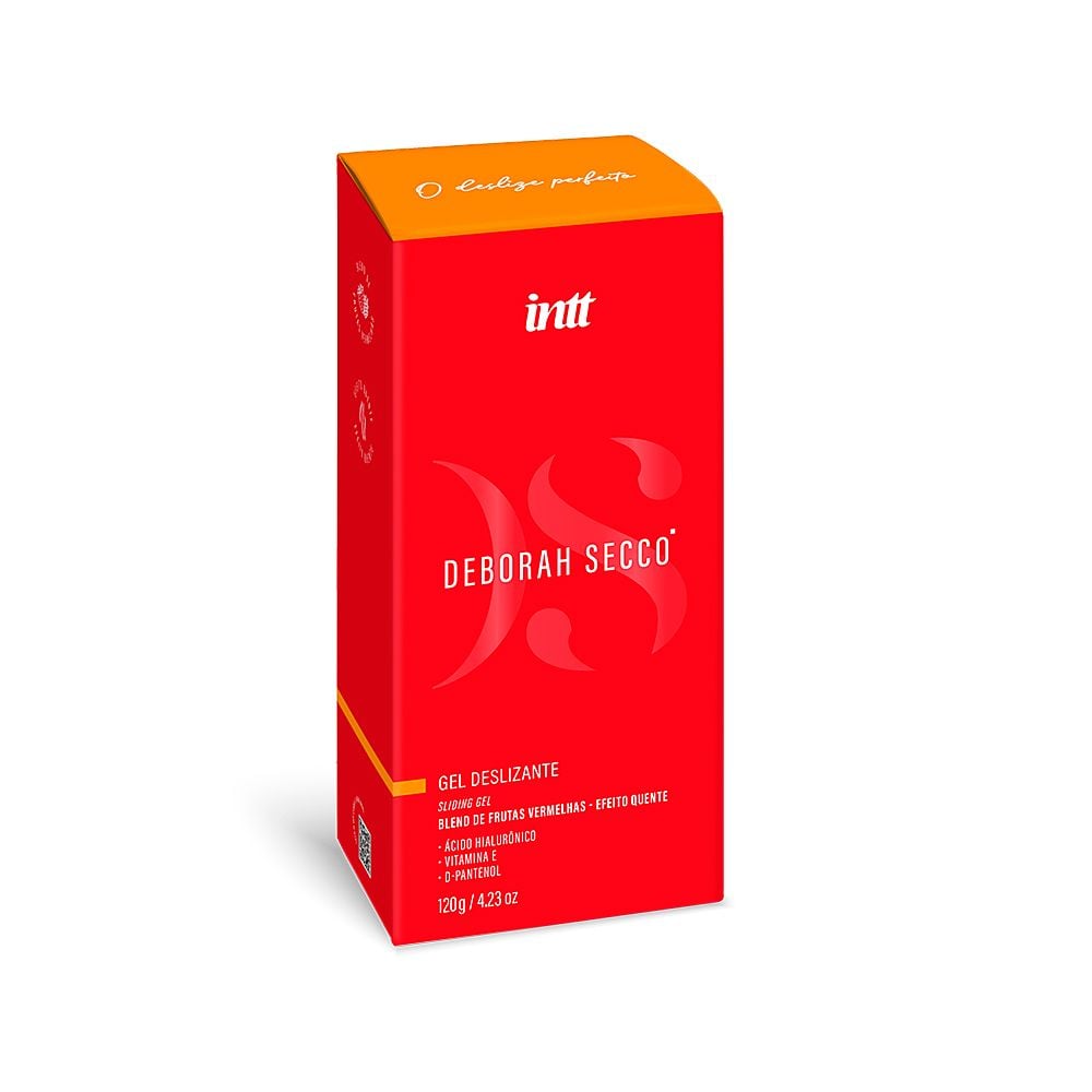 Gel Deslizante Íntimo Blend de Frutas Vermelhas com Ácido Hialurônico Vitamina E D-Pantenol Deborah Secco 120g / 4.2oz - Intt