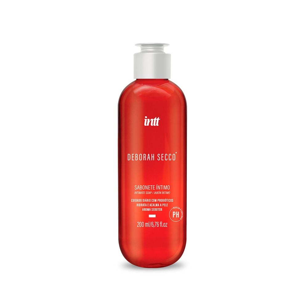 Sabonete Íntimo Cuidado Diário Deborah Secco 200ml / 6.8 fl oz - Intt