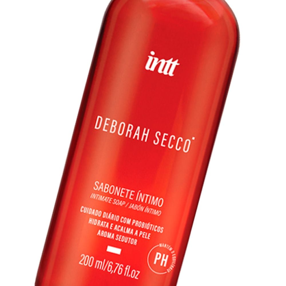 Sabonete Íntimo Cuidado Diário Deborah Secco 200ml / 6.8 fl oz - Intt