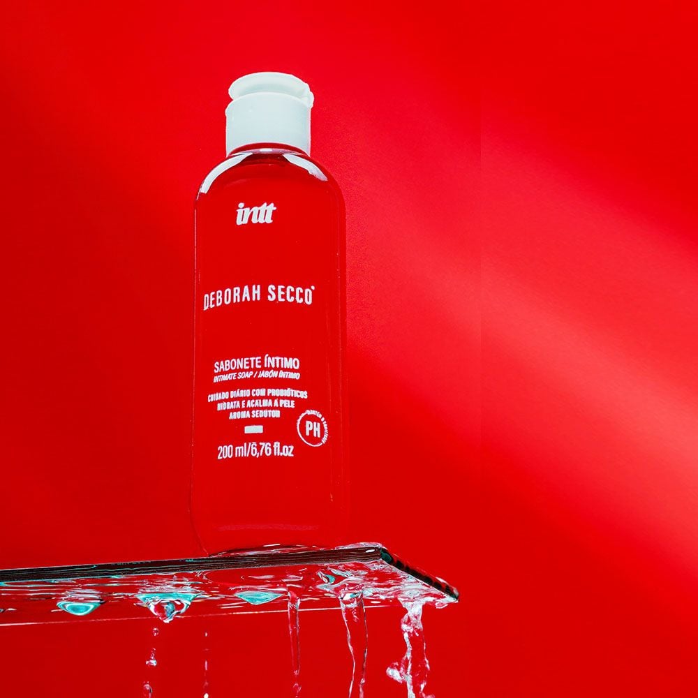 Sabonete Íntimo Cuidado Diário Deborah Secco 200ml / 6.8 fl oz - Intt