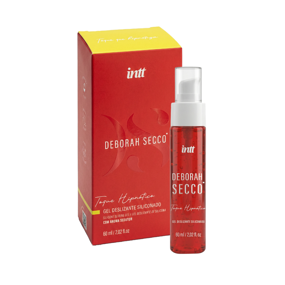 Toque Hipnótico Gel Deslizante Siliconado com Aroma Sedutor Deborah Secco 60ml / 2.0 fl oz - Intt