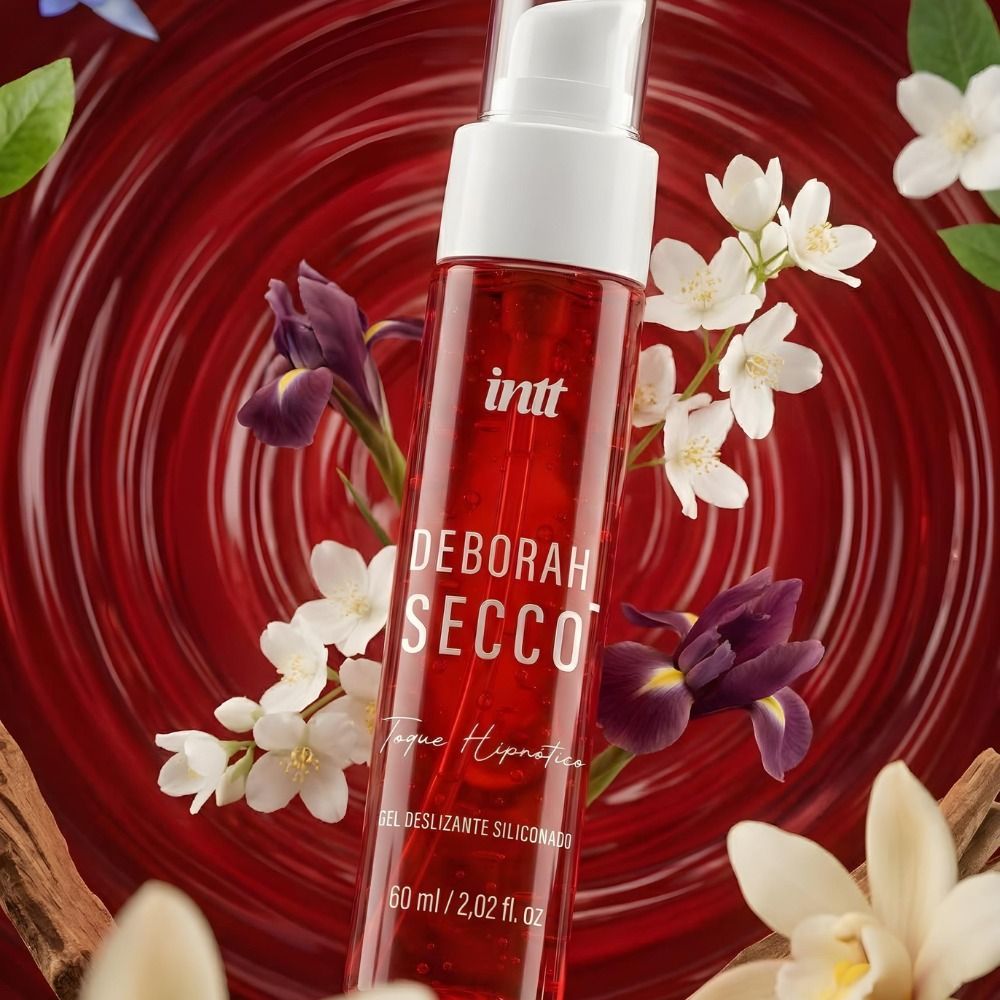 Toque Hipnótico Gel Deslizante Siliconado com Aroma Sedutor Deborah Secco 60ml / 2.0 fl oz - Intt