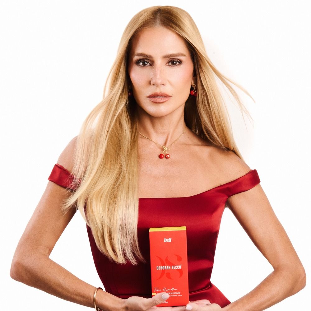 Toque Hipnótico Gel Deslizante Siliconado com Aroma Sedutor Deborah Secco 60ml / 2.0 fl oz - Intt