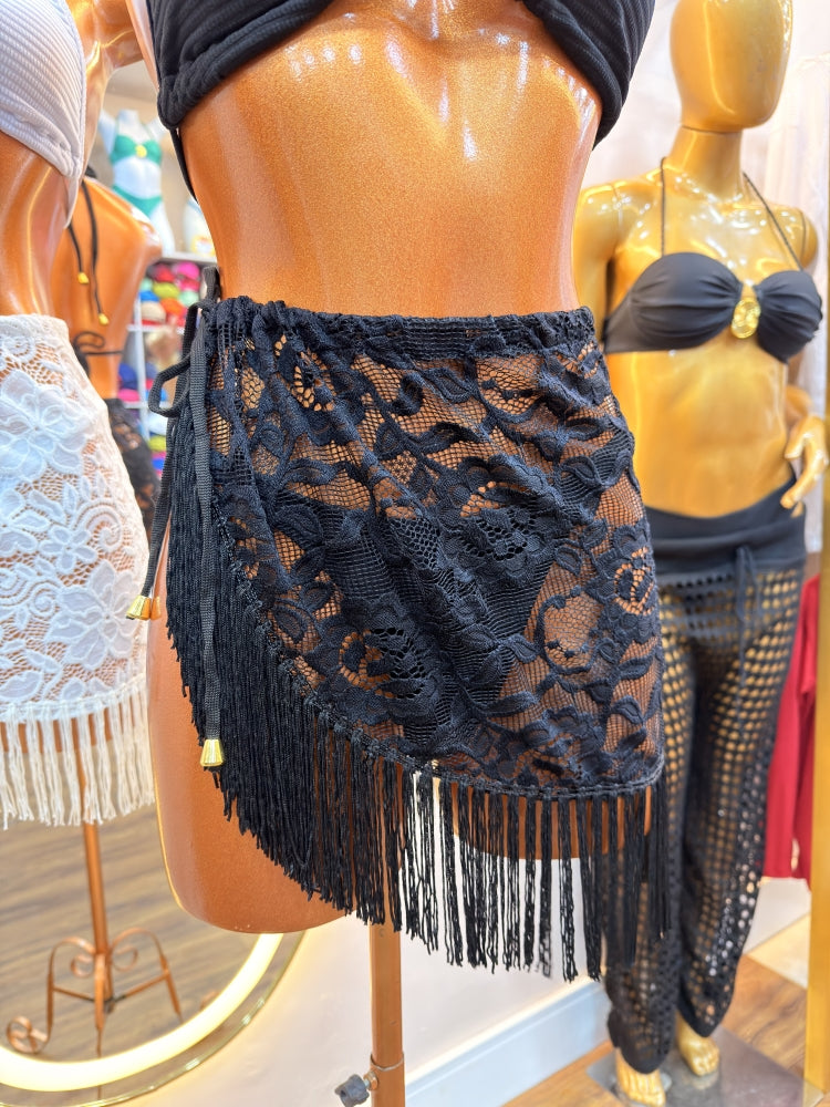 Saia Ibiza com Franja, Saída de Praia